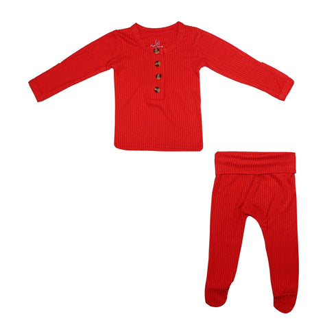 softest-2-piece-set-ribbed-red Presley Couture at Sophia's Style--5